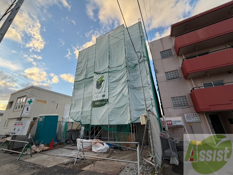地下鉄南北線 北１８条駅 徒歩6分 4階建 新築の外観写真