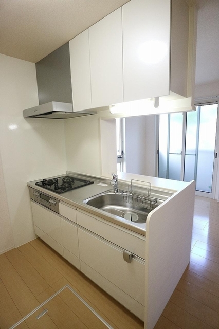 阪急神戸線 園田駅 徒歩16分 3階建 築15年のキッチン写真