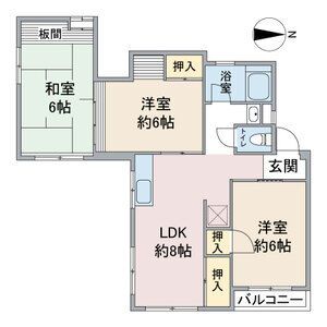 Chou Chou一社の間取り写真