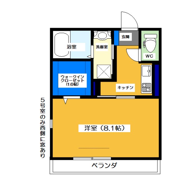 ソレイユやまのいの間取り写真