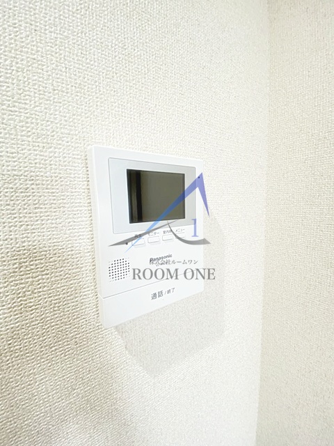 セキュリティ　モニター付きインターホンです。