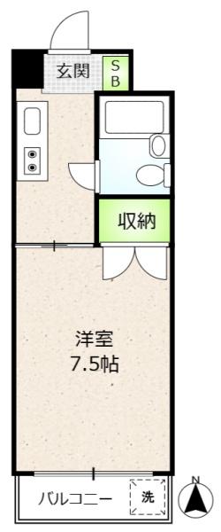 カサブローテの間取り写真