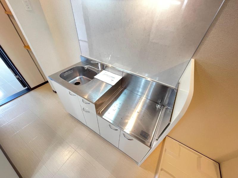 ソレイユBのキッチン写真