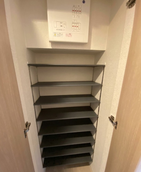 収納　同物件別号室の写真です