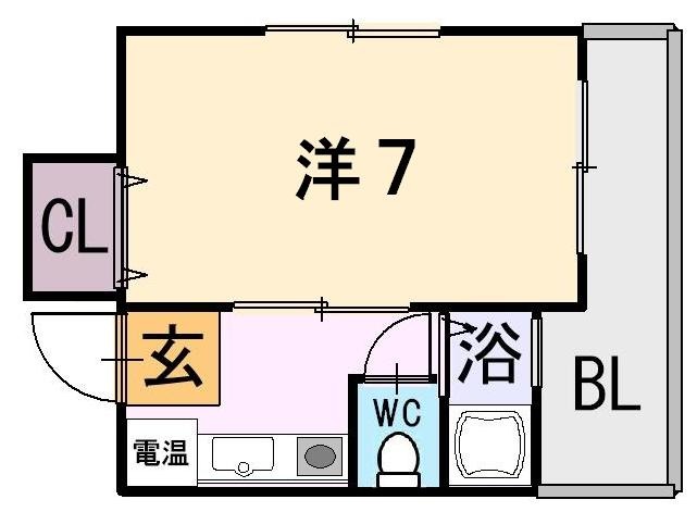 スリーライトカドニシの間取り写真