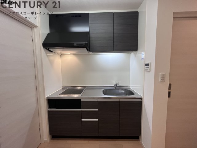 キッチン　２口IHコンロのシステムキッチンです♪