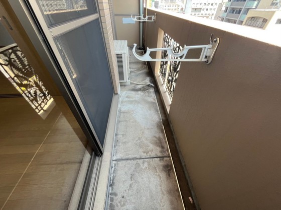 バルコニー　※別部屋の写真です