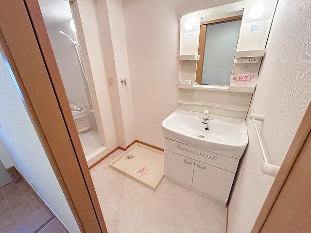 洗面設備　洗面所です