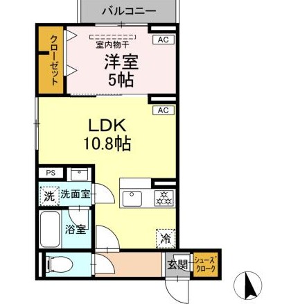 セレスティア前野町の間取り写真
