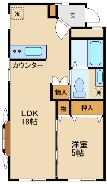 メタルスクエア粕谷の間取り写真