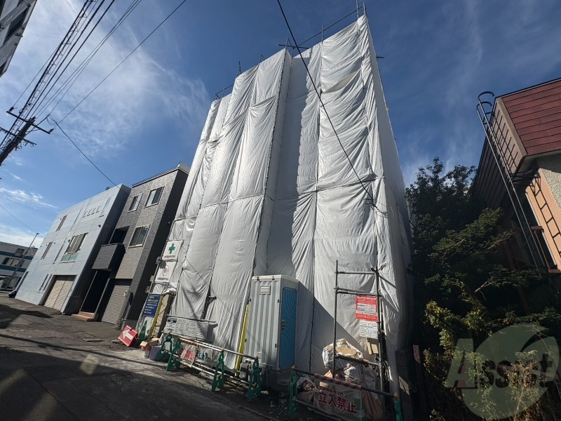 建物外観　札幌市豊平区豊平三条「プエンテ豊平」