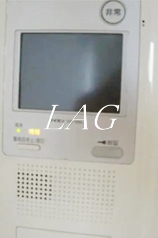 セキュリティ　モニター付きインターホンです。