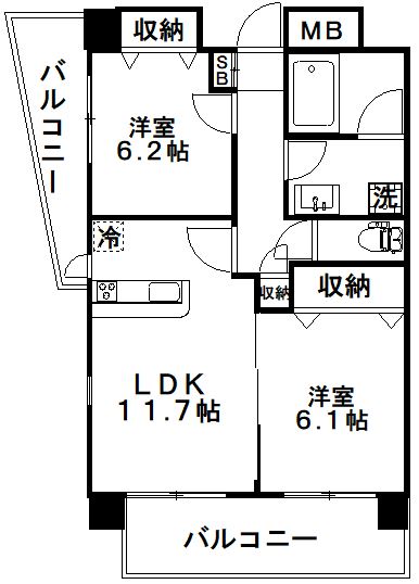 Fullauzeの間取り写真