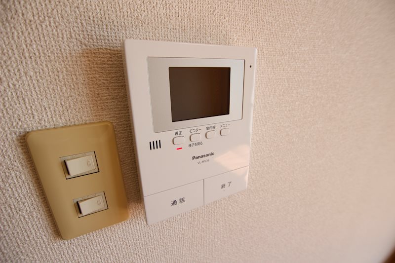 セキュリティ　TVモニターホン付き