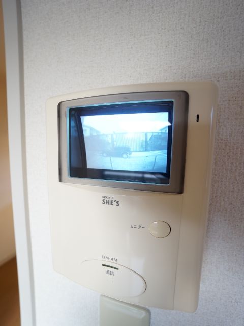 セキュリティ　テレビドアホンで来訪者を確認出来ます！