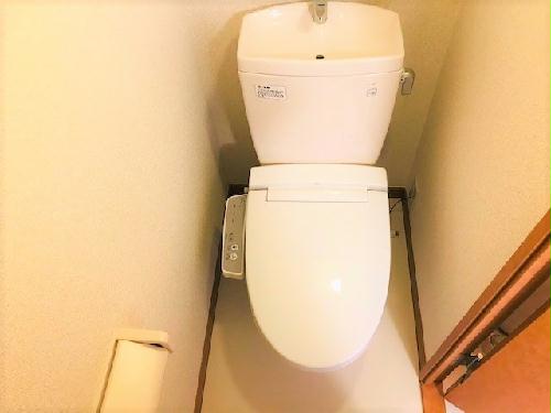 【レオパレスフラワーのトイレ】