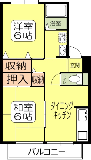 ガーデンコーポの間取り