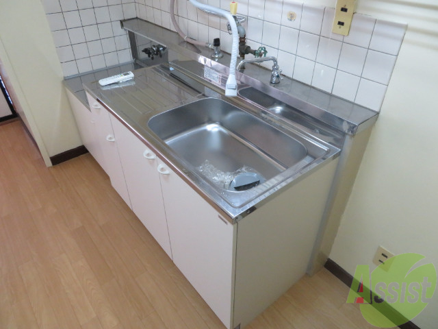 キッチン　キッチンは、広々していて、とてもいいですね。