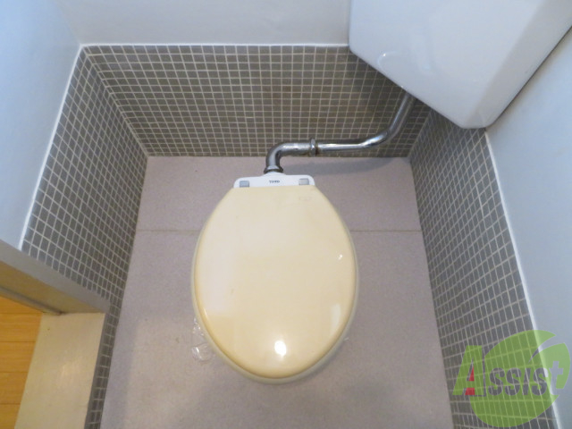 トイレ　トイレは、とてもシンプルで使いやすそうですね。
