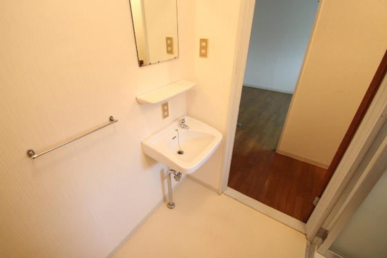 洗面設備　※別号室の写真です
