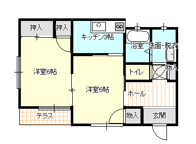 ヴィラ柳田の間取り