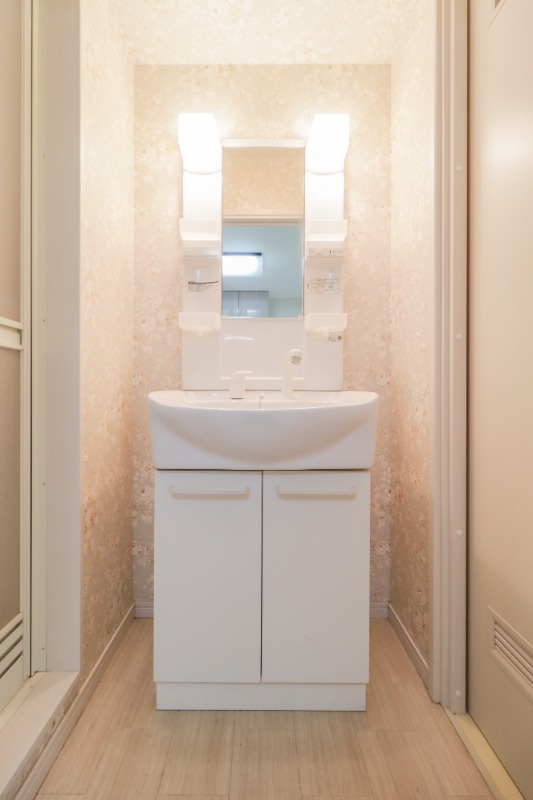 洗面設備　図面と現状に相違がある場合には現状を優先