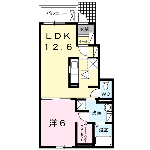 【ファミールの間取り】