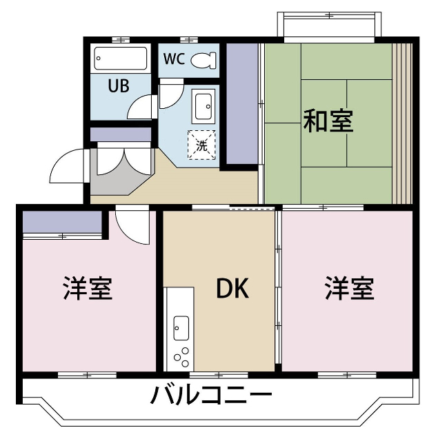 ピュアコーポＡの間取り