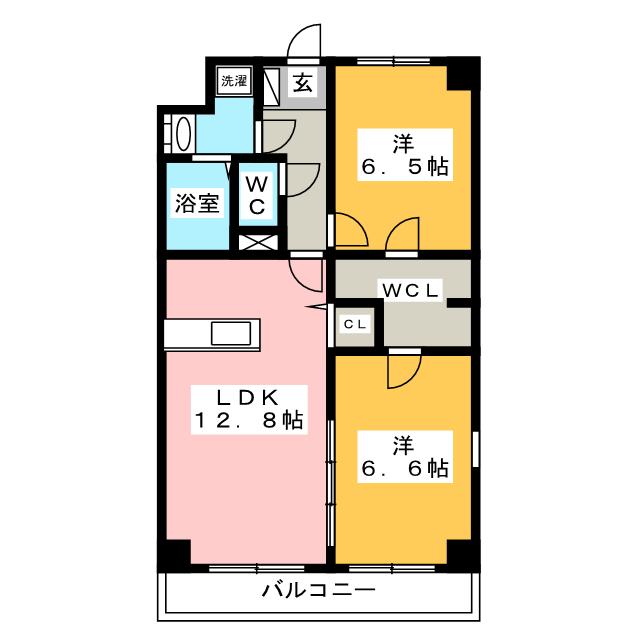 S-FORT宇都宮南大通りの間取り