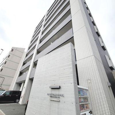 熊本市中央区迎町のマンションの建物外観