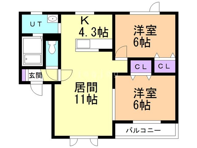 バナナハウスの間取り