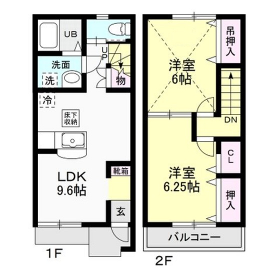 グラシア２２の間取り