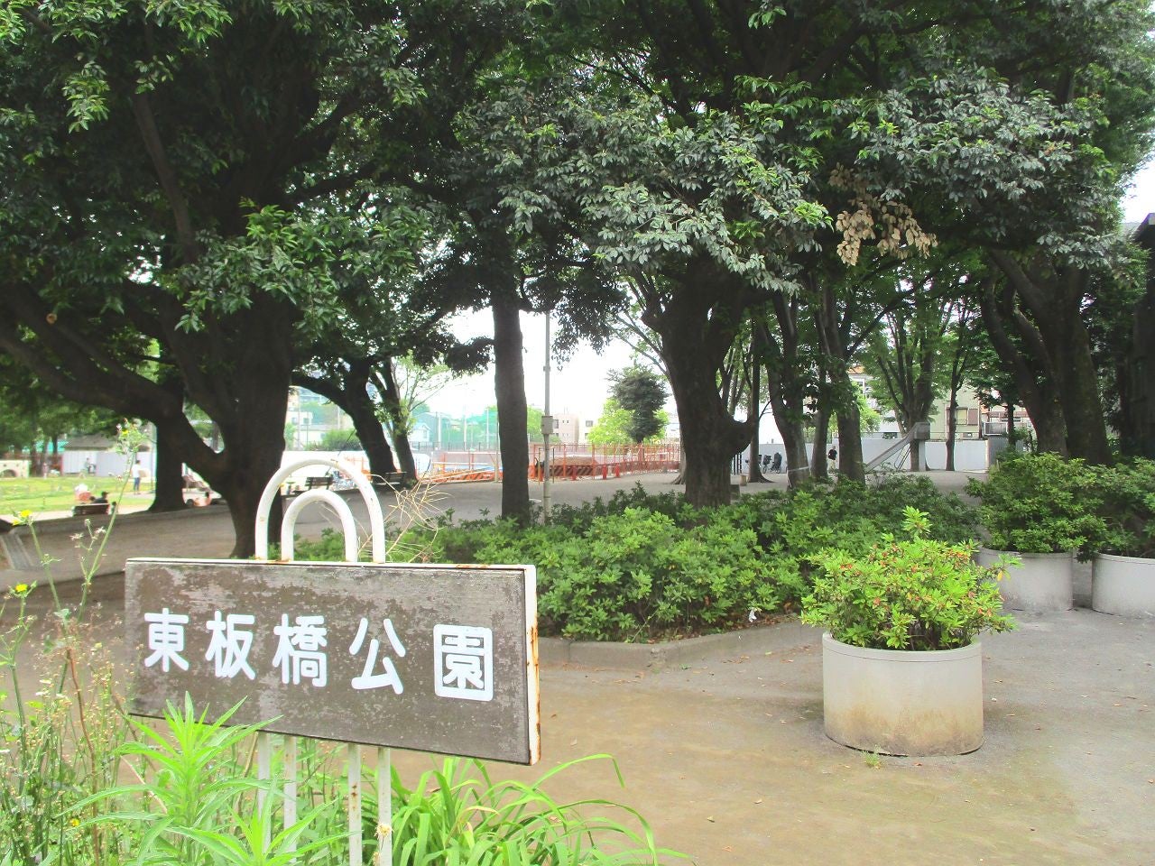 【ザ・パークハビオ板橋区役所前の公園】