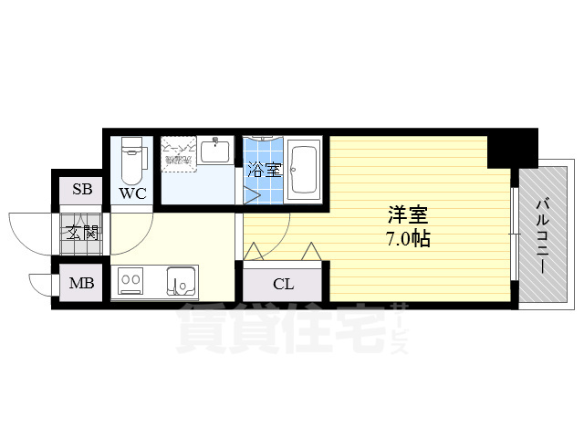 ファーストステージ北大阪レジデンスの間取り