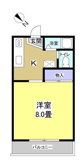 サンシャイン８の間取り