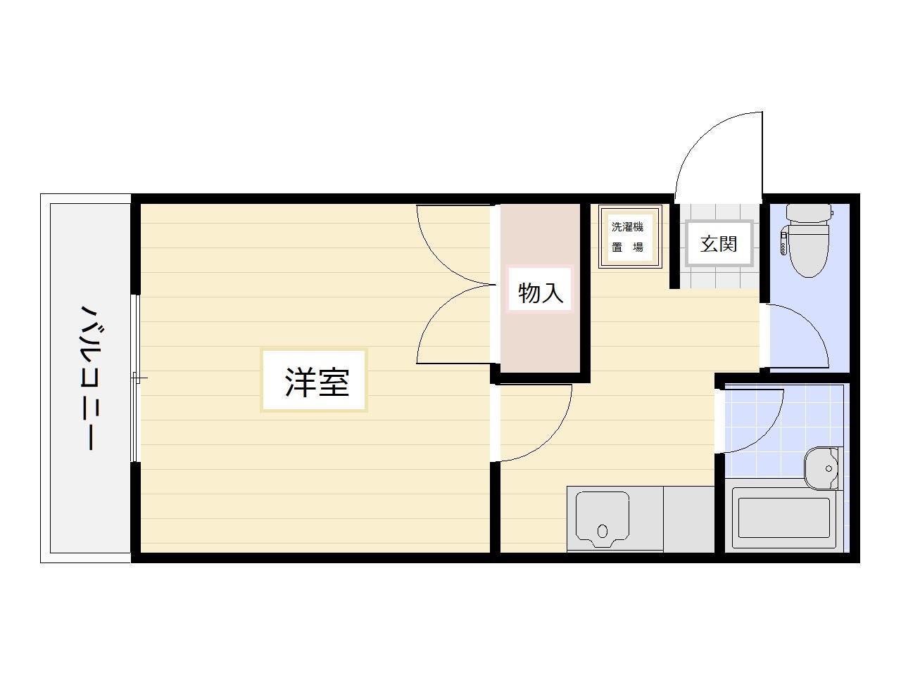 ベイシティ２１の間取り