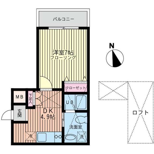 メイプルＨｏｕｓｅ参番館の間取り