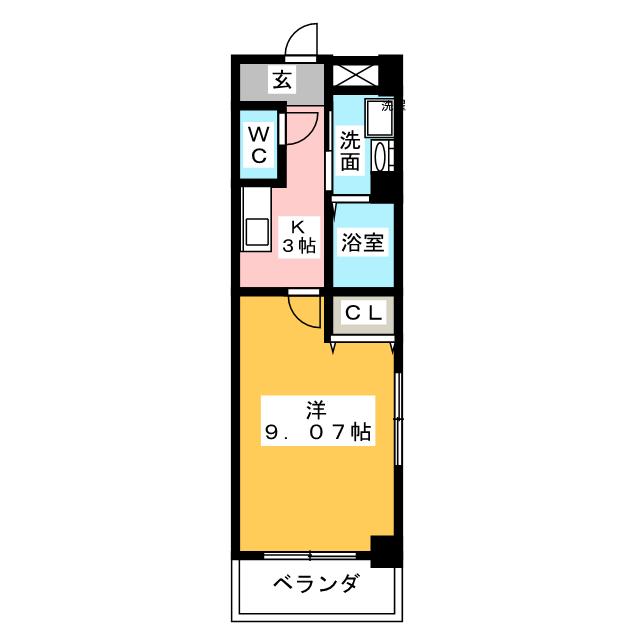 ステージア日進の間取り