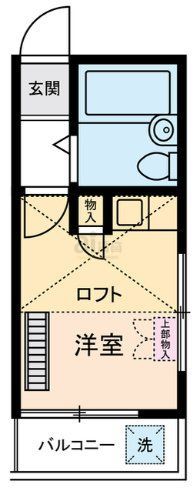 新座市栗原のアパートの間取り