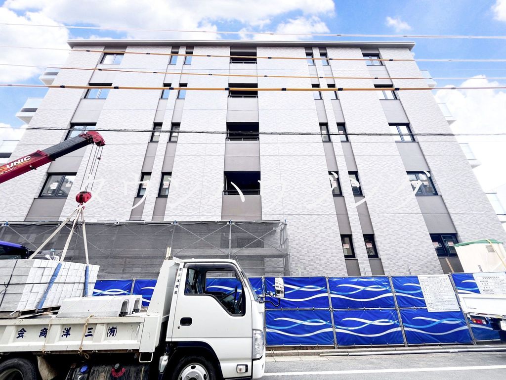 【大田区仲池上のマンションの建物外観】