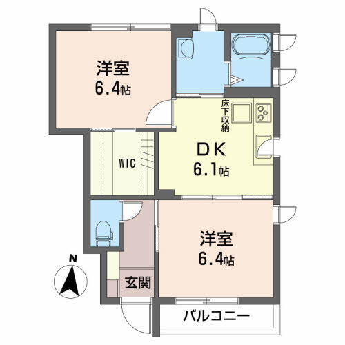 パラドールの間取り