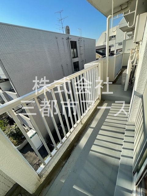 バルコニー　洗足池コーポラス