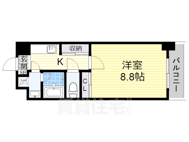 エンゼルプラザ瀬田駅前の間取り