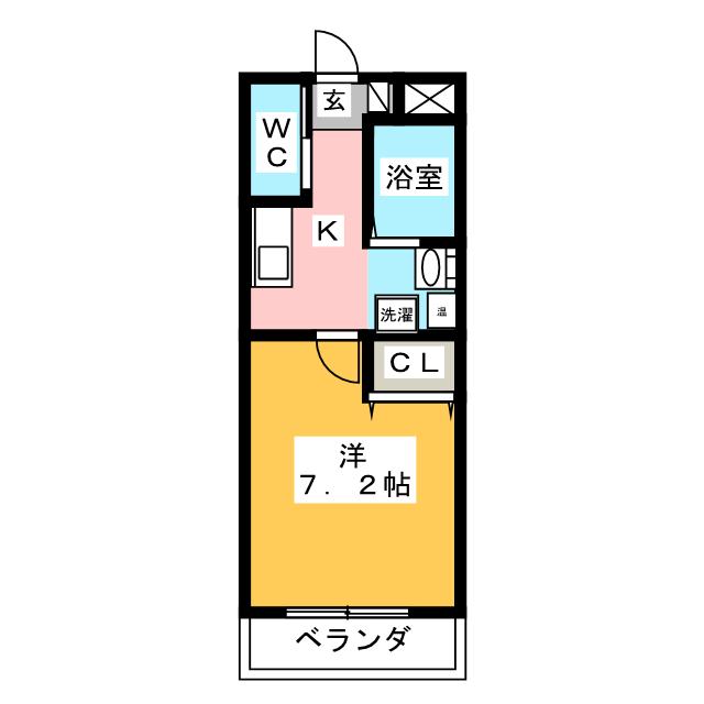 Ａ・Ｃｉｔｙ野跡（４階）の間取り