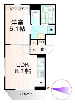 ブライトハウス江古田の間取り