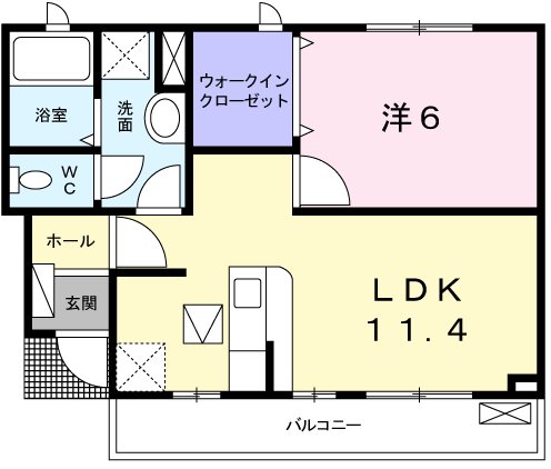 【パークサイドビレッヂの間取り】