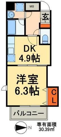 シーサウンドの間取り