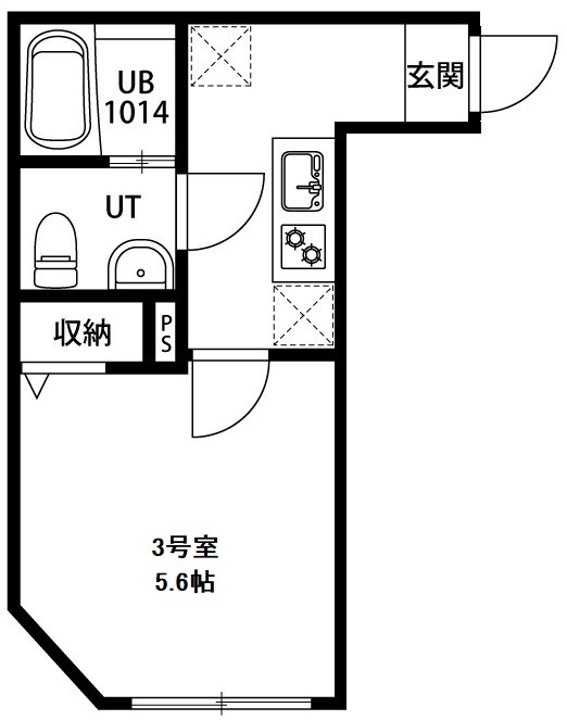 【Black Dia 南越谷の間取り】