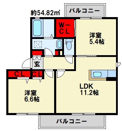 Shamaison TAKENOの間取り