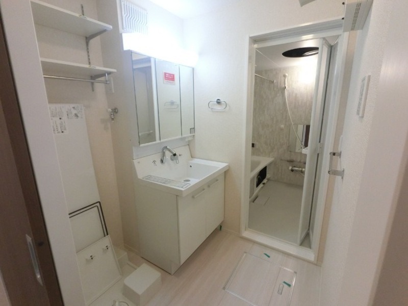 洗面設備　図面と現状に相違がある場合には現状を優先